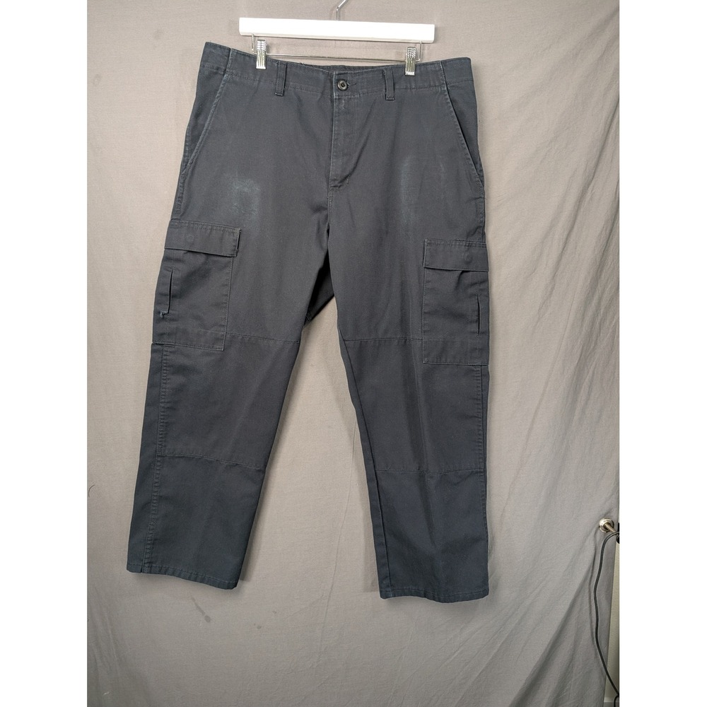 VF Imagewear Mens Cargo Pants Black Size L Tactical Workwear TA22912
